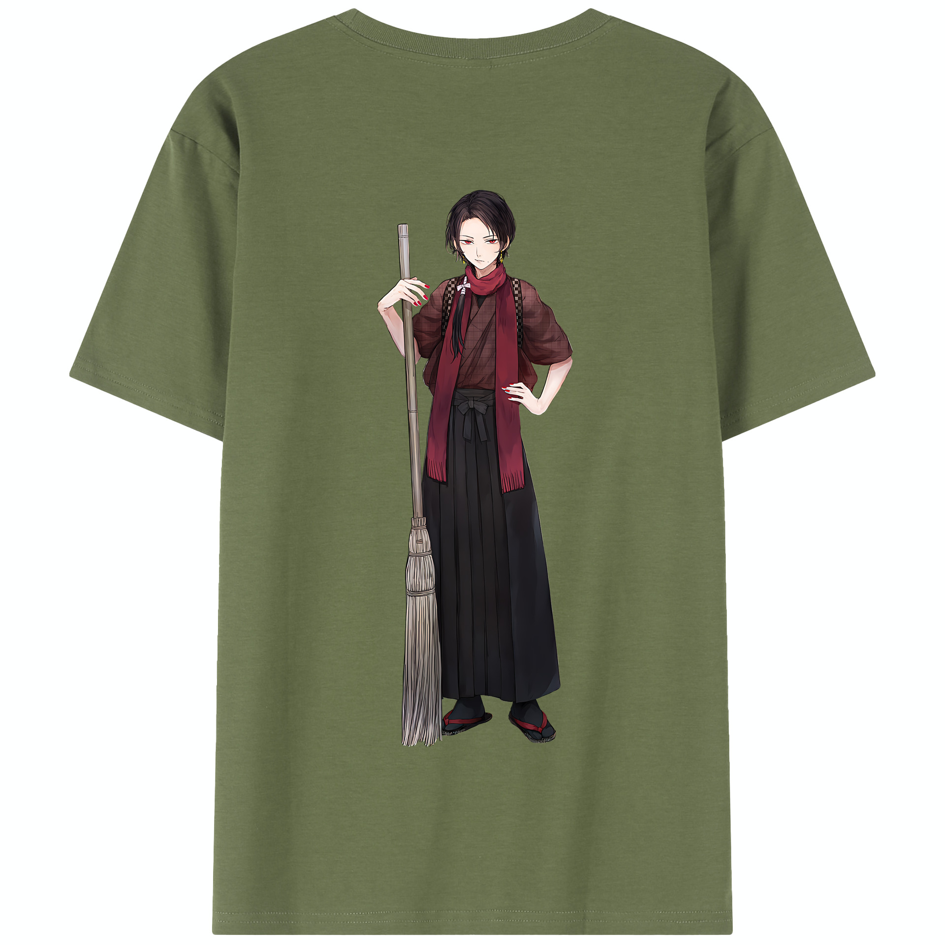 （画像用） 刀剣乱舞 Touken Ranbu 綿100％半袖Tシャツ（背面プリント）
